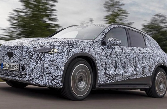 Elektrikli Mercedes GLC'nin detayları gizlenerek ilk kez paylaşıldı