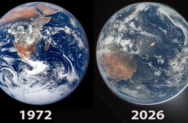 Artemis II Dünya fotoğrafı tartışma yarattı: 1972 görüntüsü neden daha net?