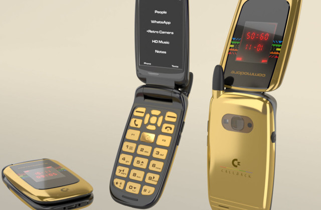 Commodore efsanesi, kapaklı telefonla geri döndü