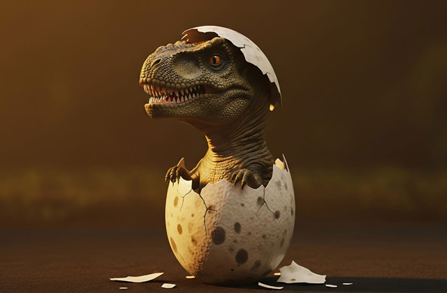T-rex yavrularıyla ilgili şaşırtan keşif: Kedi kadar doğup kemik kırıyorlardı