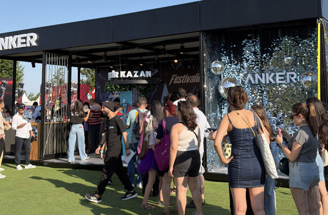 Müzik festivaline damga vuran teknolojik deneyim alanı yoğun ilgi gördü
