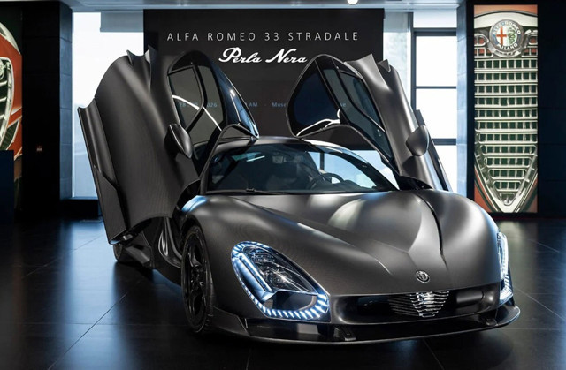 Alfa Romeo 33 Stradale Perla Nera: Sadece bir tane üretildi