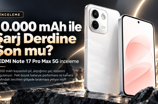 10.000 mAh bataryalı telefon nasıl olur? | REDMI Note 17 Pro Max 5G inceleme