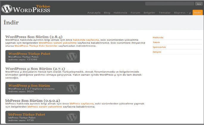 Kendi WordPress'inizi kurun - Resim: 1