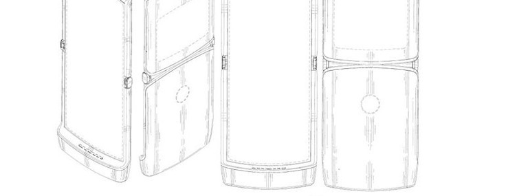 Bir Katlanabilir Cep de Motorola RAZR'dan