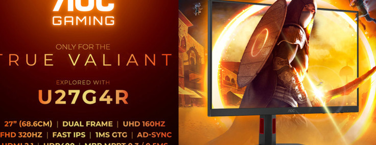 AGON by AOC, Dual-Frame teknolojisine sahip yeni oyuncu monitörünü tanıttı