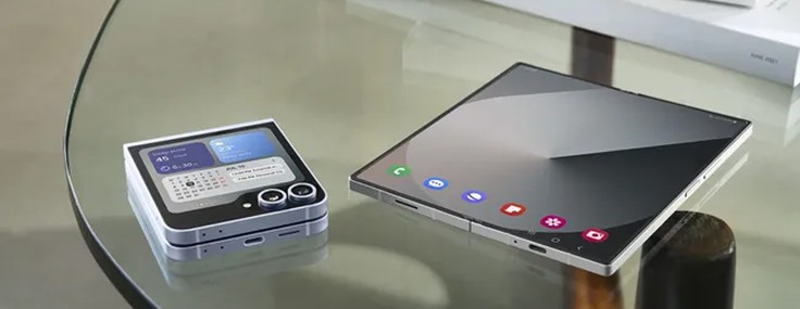 Üçe katlanabilen Samsung telefon, şarj hızıyla üzebilir