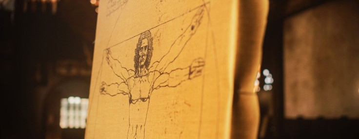 Leonardo da Vinci’nin ünlü Vitruvius Adamı çiziminin gizemi nihayet çözüldü