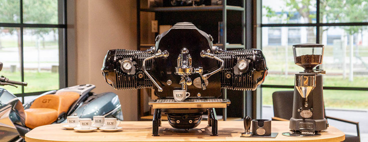 BMW'nin son harikası: BMW motorlu kahve makinesi