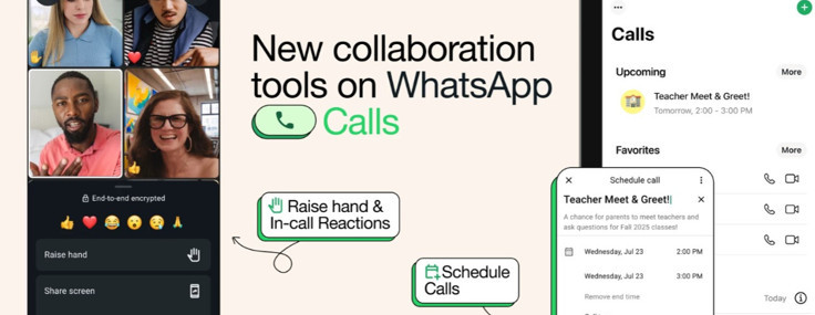 WhatsApp’tan Zoom’a rakip hamle: Arama planlama ve daha fazlası