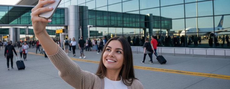 Havaalanında selfie çekerek uçuşlarda güvenliğinizi artırın
