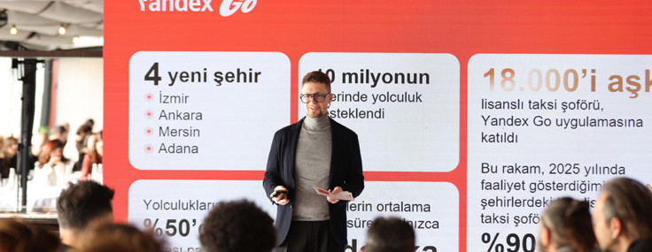 Yandex Türkiye 2025 verilerini açıkladı: Arama yüzde 75 büyürken yolculuklar 43,8 milyar Km’ye ulaştı