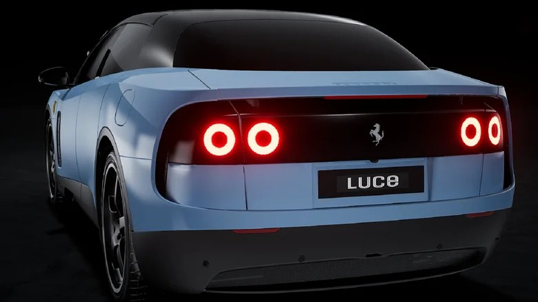 Beklenen elektrikli ortaya çıktı: İşte Ferrari Luce - Resim: 3