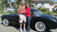 Bill Hatch ve 1957 Chevrolet Corvette'i Guinness rekoruna koşuyor