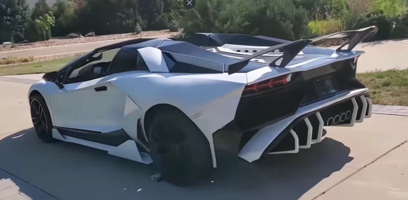 İnternetten aldığı yazıcıyla garajında kendi Lamborghini’sini üretti - Resim: 2