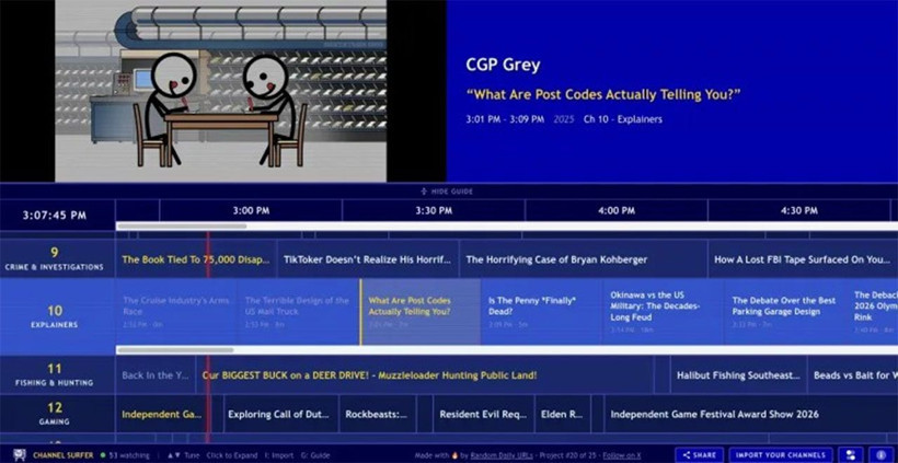 İnternetin yeni eğlencesi Channel Surfer: YouTube’u kablo TV gibi kullanın - Resim: 3