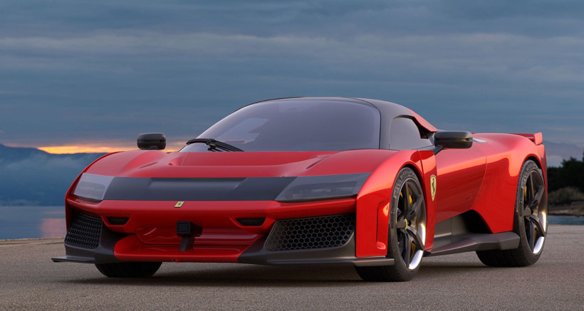 Ferrari tarihinin en güçlü aracı: Kaputun altındaki motor şaşırtıyor - Resim: 1