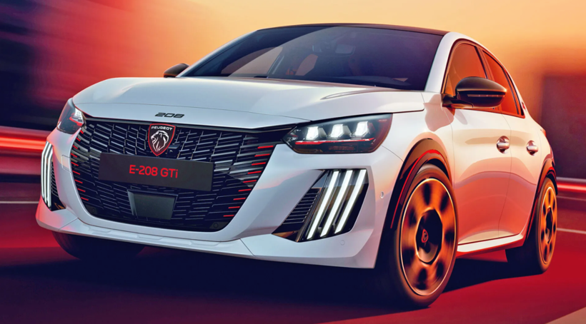 Gösterge paneli sırrı ele verdi: Yeni e-208 GTi beklenenden daha uzun yol gidecek - Resim: 2