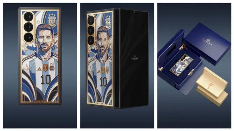 Galaxy Z Fold 8 Ultra tanıtılmadan 13 bin dolarlık Messi sürümü ortaya çıktı - Resim: 2