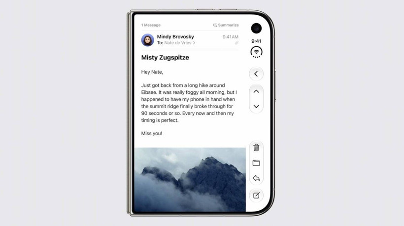 Apple'ın ilk katlanabilir telefonu iPhone Duo tanıtıldı - Resim: 2