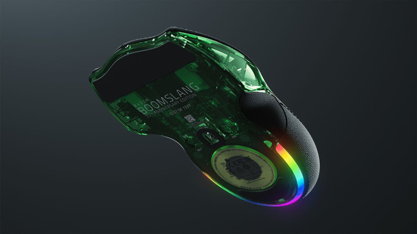 Razer Boomslang 20'inci yıl özel sürümü tanıtıldı: Efsane fare 45.000 DPI sensörle geri dönüyor - Resim: 3