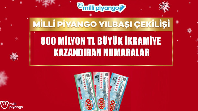 2026 Milli Piyango sonuçları sorgulama: 800 milyon TL kime çıktı? İşte Milli Piyango 2026 kazanan numaralar - Resim: 3