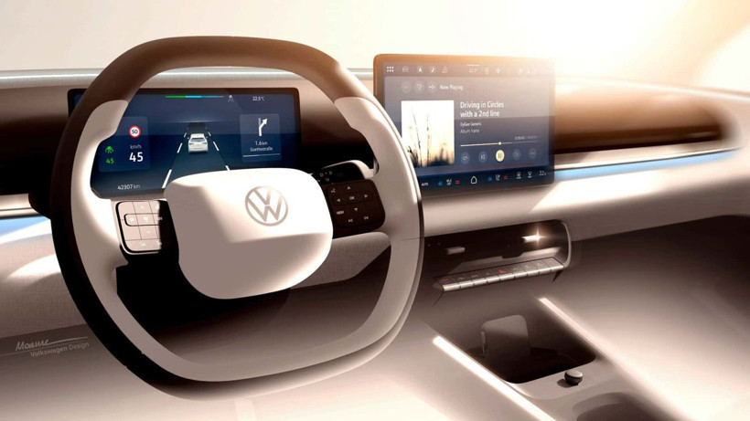 Volkswagen ID. Polo (2026) iç mekânı tanıtıldı: Fiziksel tuşlar geri döndü - Resim: 3