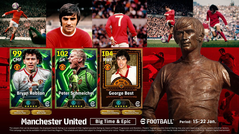 eFootball 950 milyon indirmeye ulaştı: Manchester United efsaneleri geri dönüyor - Resim: 2