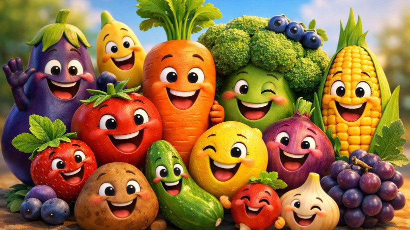 Yapay zeka ile "konuşan meyve ve sebze" videoları nasıl yapılıyor? - Resim: 1