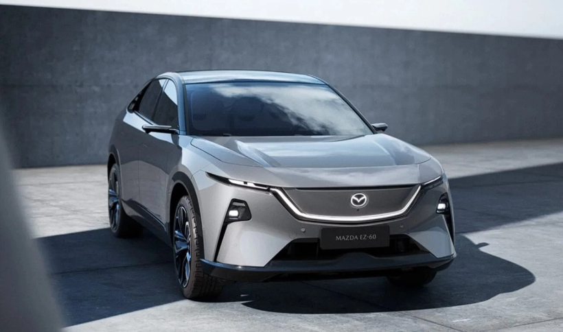 Mazda'nın yeni elektrikli SUV'u EZ-60, Avrupa'ya CX-6e adıyla geliyor - Resim: 1
