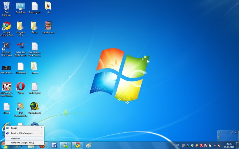 Adım adım Windows 7 Sıçrama listeleri - Resim: 7