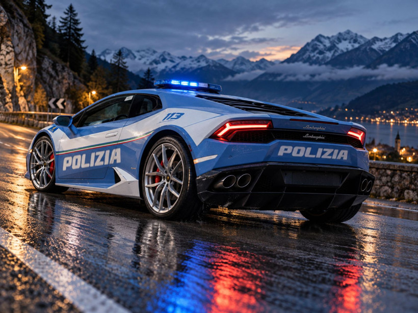 Lamborghini'den Bugatti'ye: Dünyanın en sıra dışı 6 polis otomobili - Resim: 2