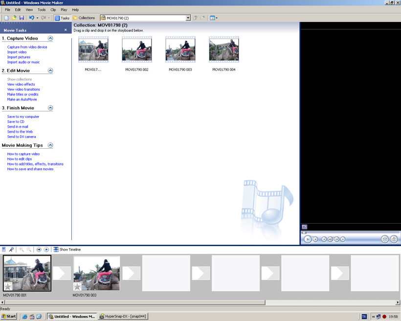 Movie Maker 2 ile video işleme - Resim: 3