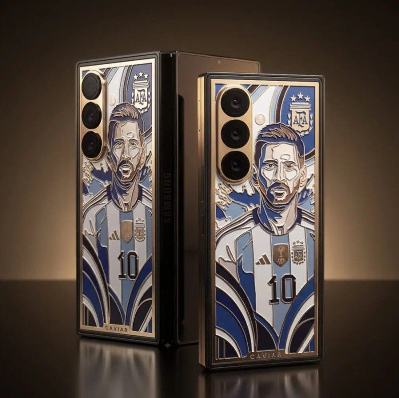 Galaxy Z Fold 8 Ultra tanıtılmadan 13 bin dolarlık Messi sürümü ortaya çıktı - Resim: 1