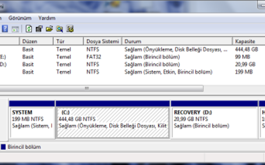 Windows 7 ve 8'de disk bölümlerinizi yönetin!