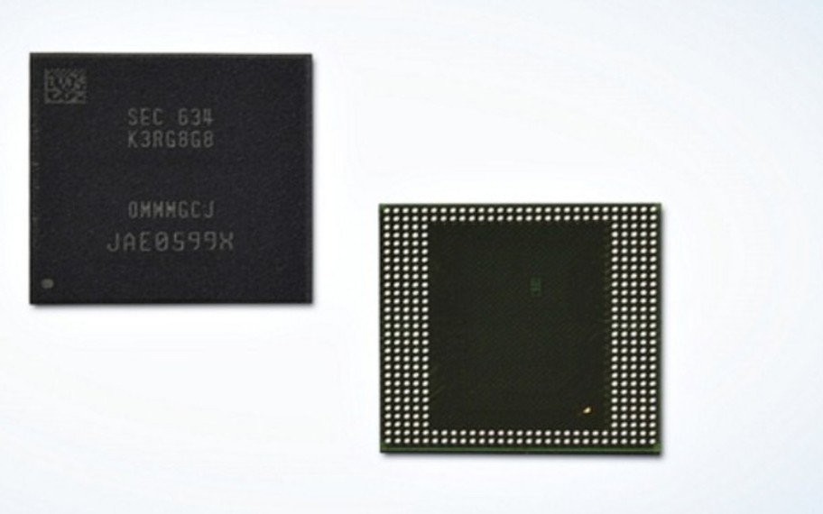 Samsung, 8GB LPDDR4 DRAM'leri Tanıttı