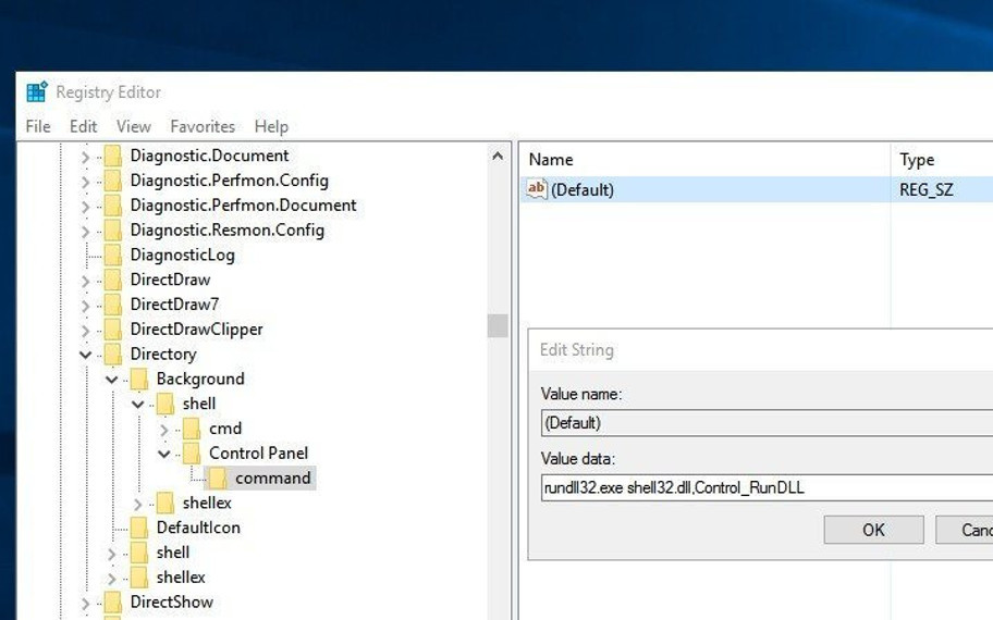 Windows'ta Sağ Tuş Menüsüne Kontrol Paneli Ekleyin!