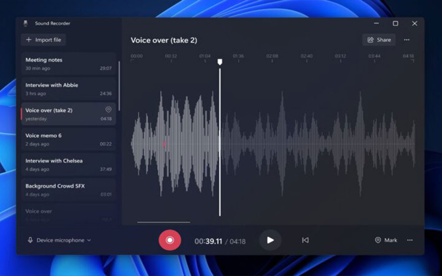 Microsoft çark etti: Daha önce kaldırdığı Ses Kaydedici uygulamasını Windows 11'e geri getiriyor