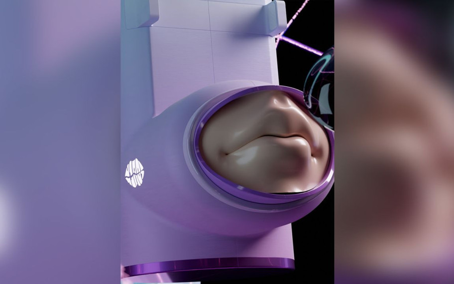 Kilometrelerce uzaktaki sevgilileri buluşturan Çin icadı: Öpüşme cihazı