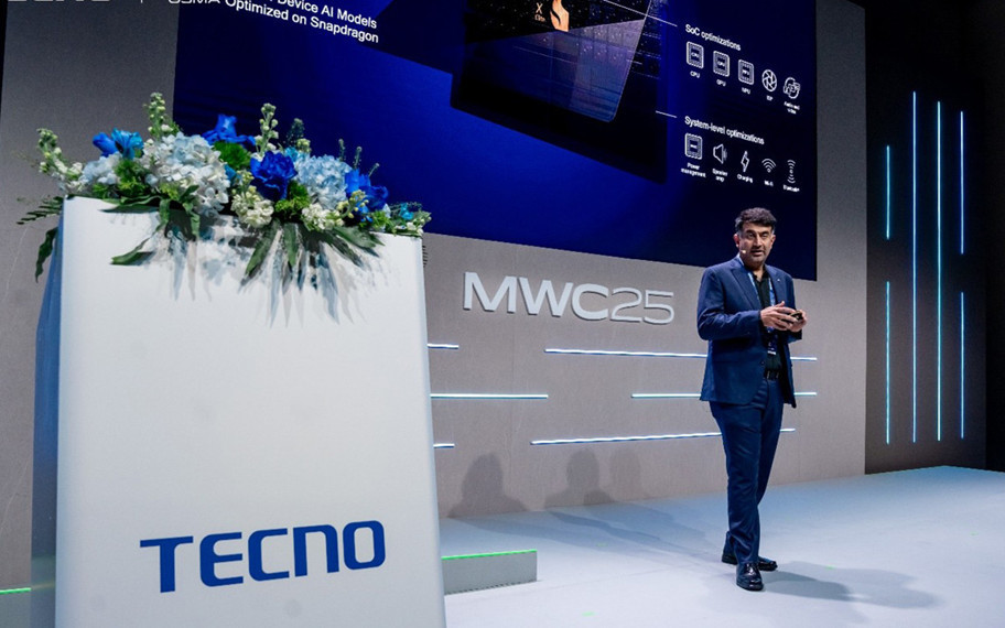 TECNO, MWC Barselona 2025’te yapay zeka ekosistemini tanıttı