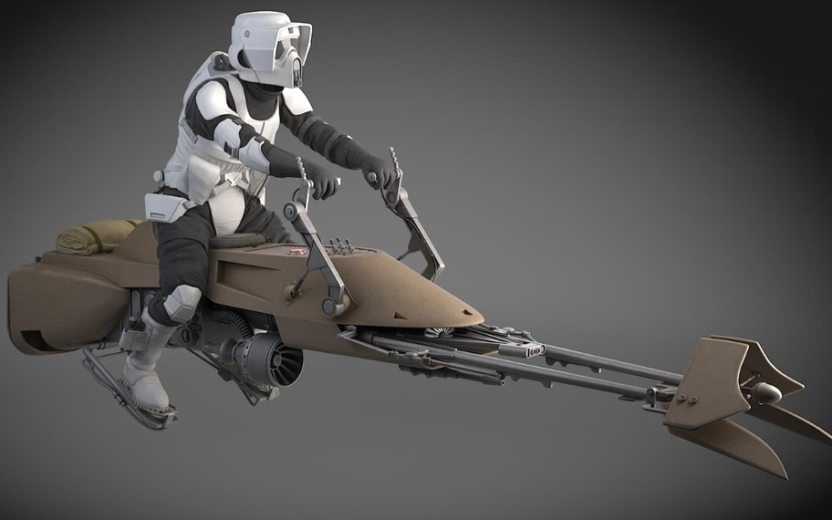 Star Wars'un uçan motosikletleri, Airbike ile gerçek oluyor