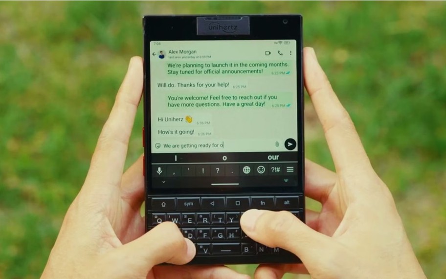 BlackBerry'ye saygı duruşu: Klavyeli Unihertz Titan 2 geliyor