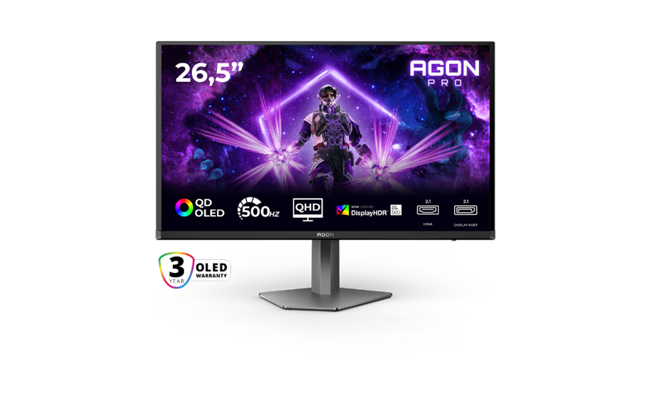 500 Hz yenileme hızına sahip AGON PRO AG276QKD2 tanıtıldı