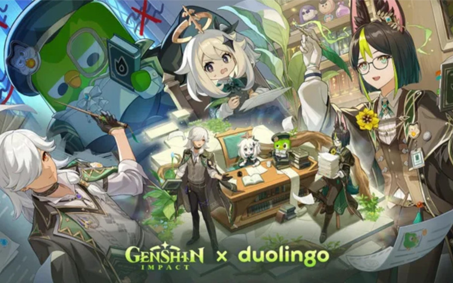 Genshin Impact, Duolingo’ya geliyor: Sınırlı süreli etkinlik ve ödüller