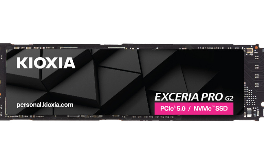 KIOXIA'dan yeni yüksek performanslı SSD serisi: EXCERIA PRO G2 tanıtıldı
