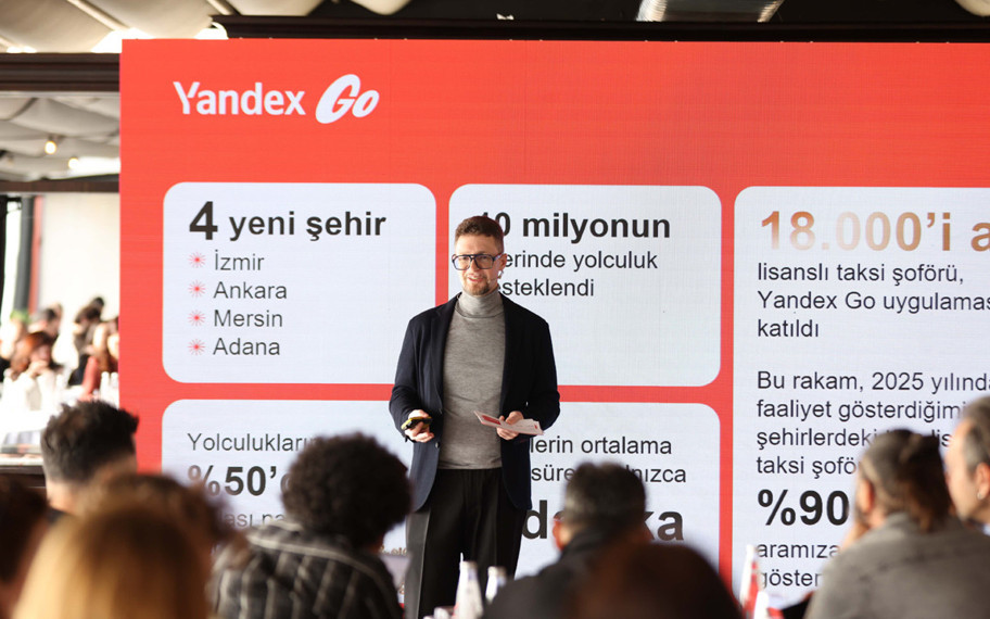 Yandex Türkiye 2025 verilerini açıkladı: Arama yüzde 75 büyürken yolculuklar 43,8 milyar Km’ye ulaştı