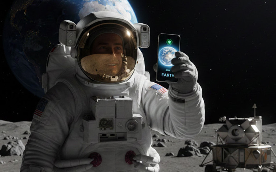 Astronotlar, Ay yolculuğuna kendi telefonlarıyla gidecek