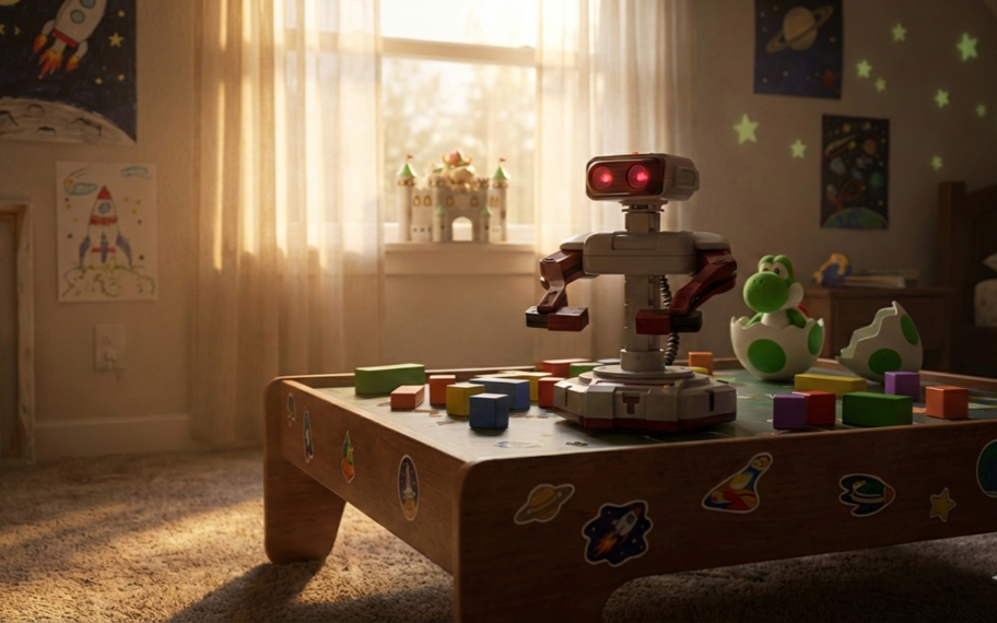 1985’ten gelen sürpriz: Super Mario Galaxy filminde R.O.B. detayı!