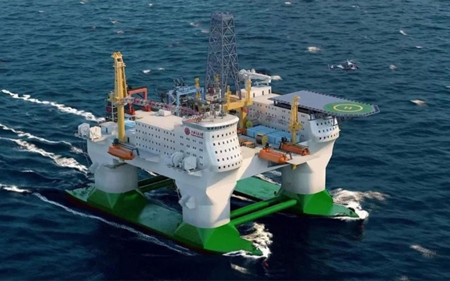 Çin’in yüzen adası: Hem sabit, hem de hareket edebiliyor