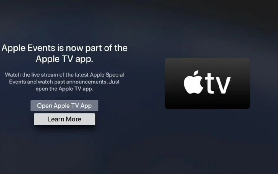 Apple etkinlikleri Apple TV’den nasıl izlenir? Events uygulaması artık yok